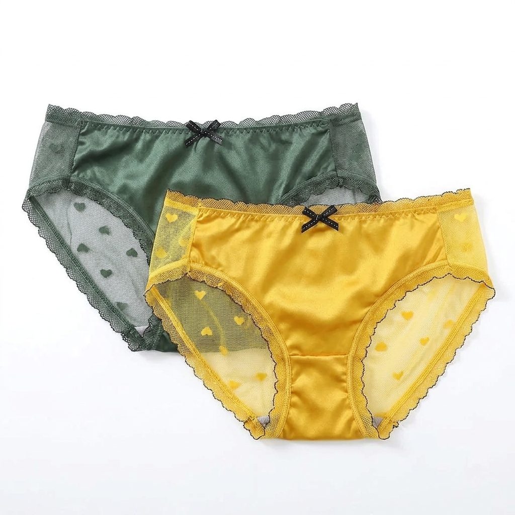 EL-VYN SECRET Korean-Style Bow Detail Cotton Panties