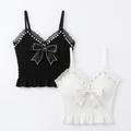EL-VYN SECRET Front Bow Camisole-Style Bra